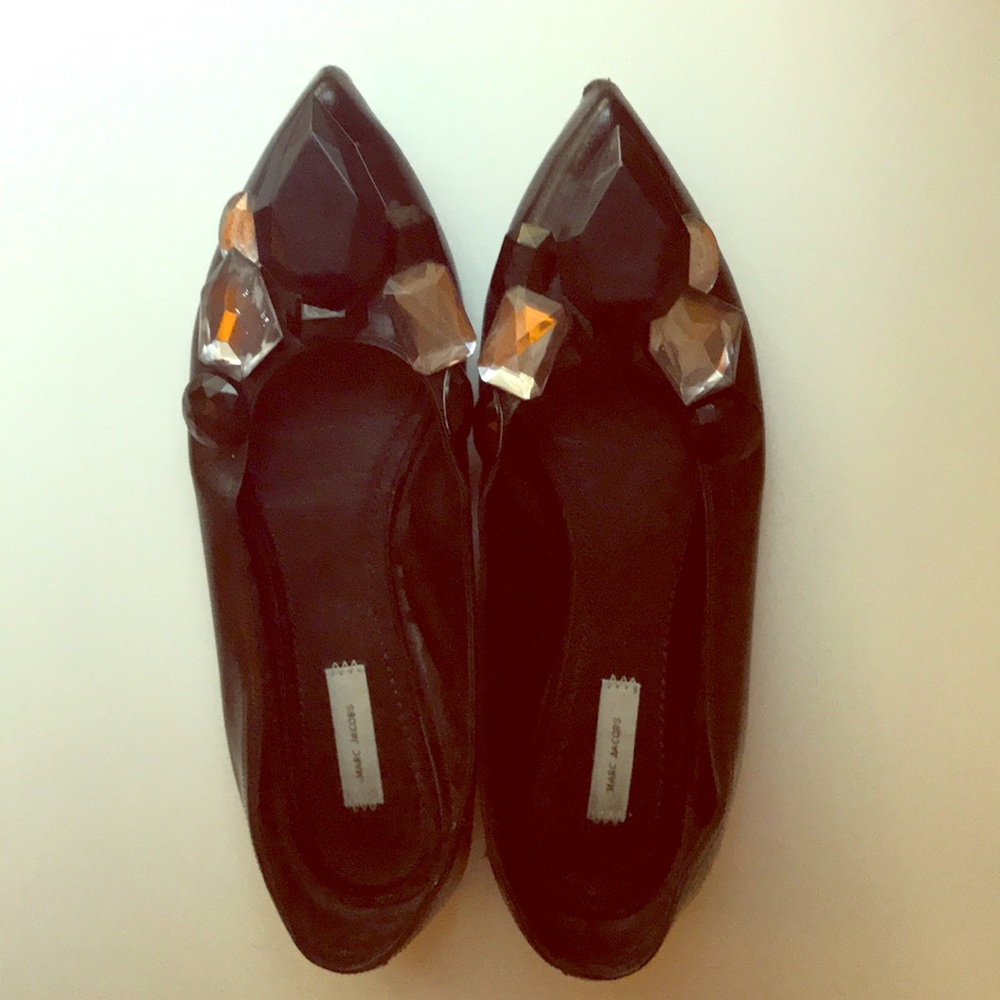 Marc Jacobs Jewel Flats 38.5 beautiful quality